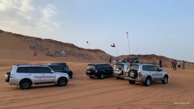 Pink rock dune