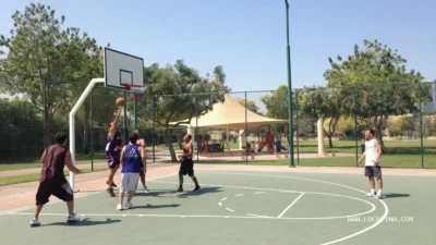 Dubai Lakers Basketball Court