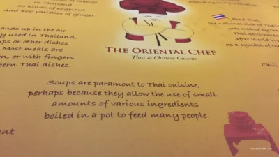 The Oriental Chef