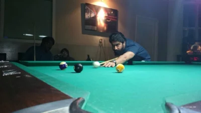 White Ball Billiard