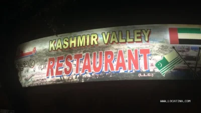 Kashmir valley resturant